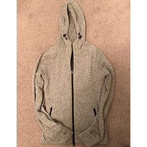 HBC Sport Grey Hooded Sweater Jacket